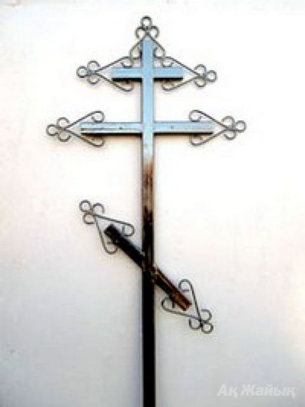 Хрести на могилу металеві своїми руками