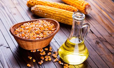 Kukorica olaj Hasznos tulajdonságai és ellenjavallatok