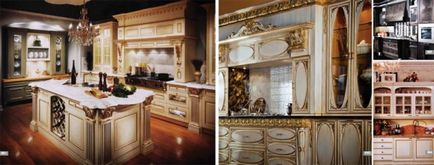Bucataria este in stil baroc (48 poze) modul de a crea un interior cu propriile mâini, tutoriale lor ghid, fotografii și video