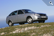 Lada Priora néhány hibát, tesztvezetés (üzemi) Lada Priora munkát a hibákat, tesztvezetés
