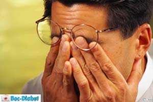 Diabéteszes retinopátia szem - szakaszában, és a tünetek