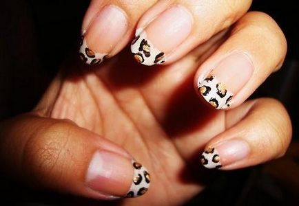 Леопардовий дизайн нігтів