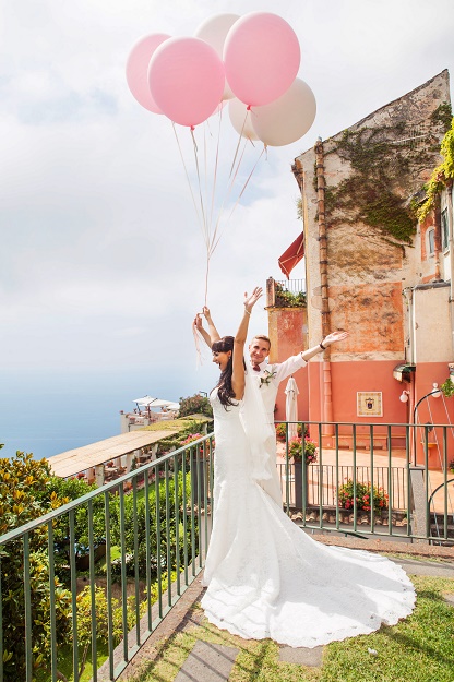 Lydia și Vlad, o nuntă în Ravello