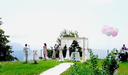 Лідія і влад, весілля в Равелло
