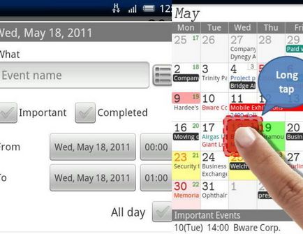 Cel mai bun calendar pentru analiza android a aplicațiilor utile