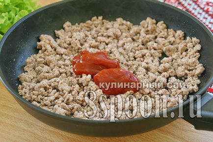 Макарони з фаршем і томатною пастою - рецепт від 8