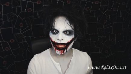 Make-up pentru Halloween Jeff Killer