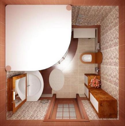 Маленька ванна кімната 3 кв метра дизайн, фото, ідеї, планування