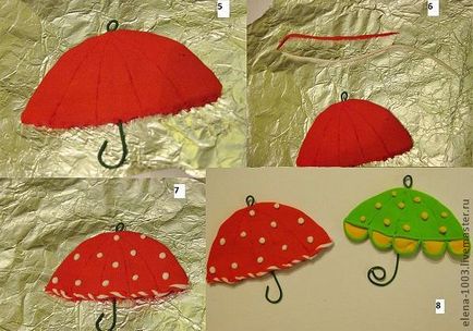 Майстер-клас робимо парасольки для декору - ярмарок майстрів - ручна робота, handmade