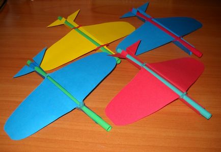 Майстер-клас «моделі літаків» з паперу