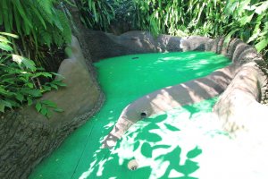 Mini-golf dino parc - divertisment în Phuket pentru întreaga fotografie de familie și descrierea cum se ajunge acolo