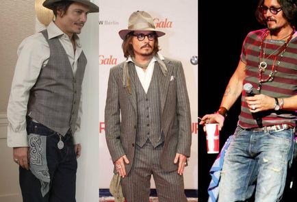 Moda cum sa imbraci un barbat in stilul lui Johnny Depp