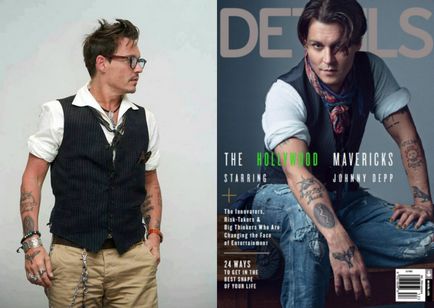 Moda cum sa imbraci un barbat in stilul lui Johnny Depp