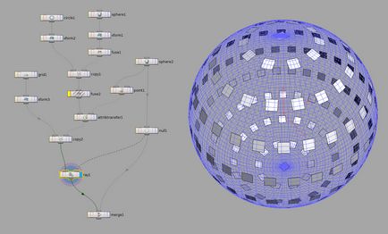 Modelarea discului procedural în lecțiile houdini 11 - houdini