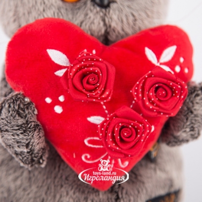 Jucărie de pui jucărie moale cu inima roșie, 25 cm, budibasa, prețul 1080 freca