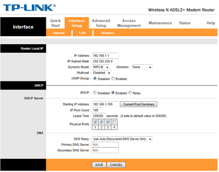 Налаштування td-w8961nd стрім стрім тв