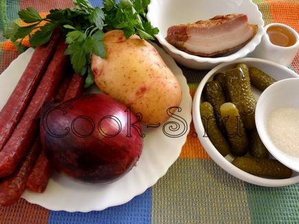 Німецький салат - покроковий рецепт з фото, салати