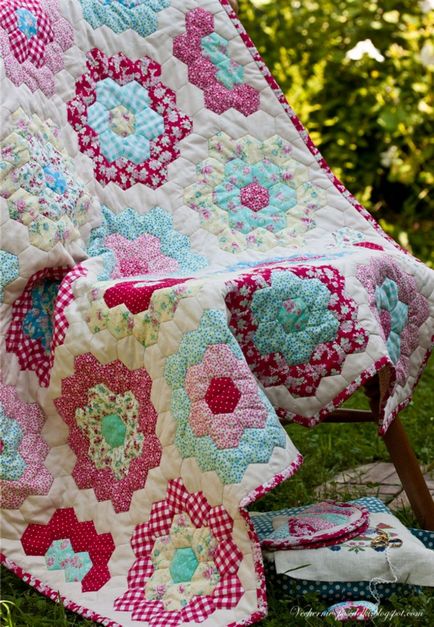 Hihetetlen patchwork! Anélkül tack varrógép (tapadás) Hihetetlen patchwork! Anélkül tacking varrógép