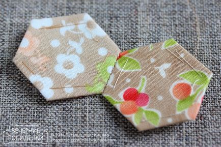 Hihetetlen patchwork! Anélkül, tapadásgátló varrógép (részlet, jobb oldalon) Hihetetlen patchwork! Anélkül tacking varrógép