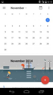 Calendarul actualizat de la Google a devenit disponibil pentru descărcare