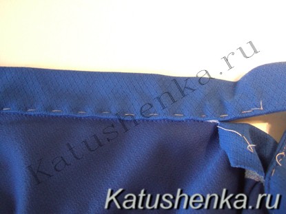 Prelucrarea unui element de fixare a unei polo (o parte 1), Katjushenka ru - lumea de cusut