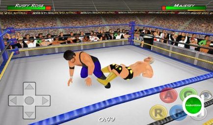 Revizuirea wrestling wrestling revoluție pentru Android, androidlime