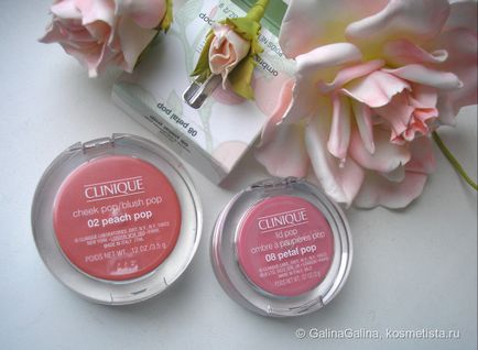 Чарівні коралові рум'яна clinique cheek pop blush -02 peach pop відгуки