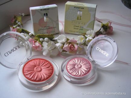 Чарівні коралові рум'яна clinique cheek pop blush -02 peach pop відгуки