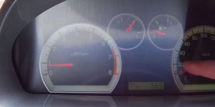 Determinarea vitezei mașinii