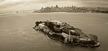 Insula-închisoare Alcatraz în Statele Unite fotografie, descriere, descriere, istorie, unde este situată
