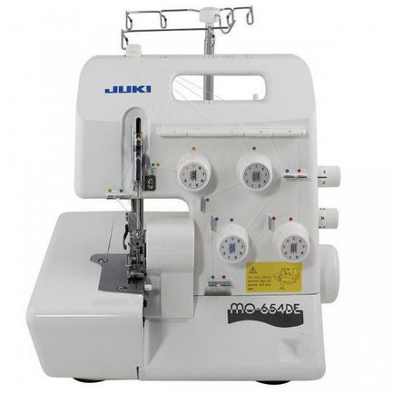 Overlock JUKI MO 654de спецификации, инструкции, цена и мнения