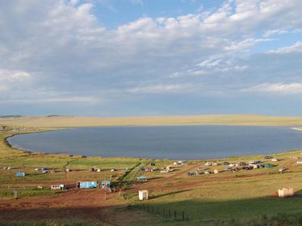 Lake myc (Khakassia) népszerű szabadidős