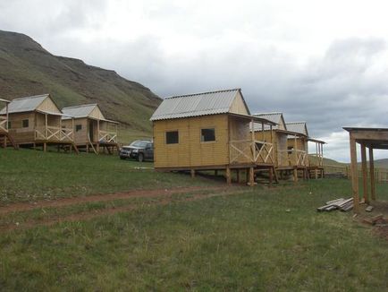 Lacul Tus (Khakassia) centre de recreere populare