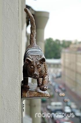 Пам'ятники кішкам в Санкт-Петербурзі - розважальний портал