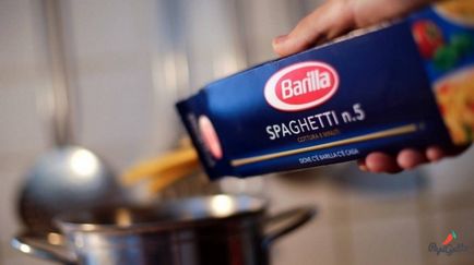 Barilla Паста - италиански макарони или спагети от твърда