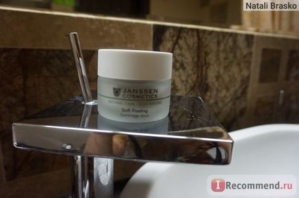 Пілінг для очищення і вирівнювання рельфа janssen organics soft peeling - «секретний спосіб врятувати