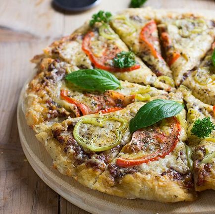 Pizza pentru o mamă care alăptează este o rețetă delicioasă