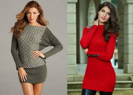 Плаття-светр, як вибрати і з чим носити