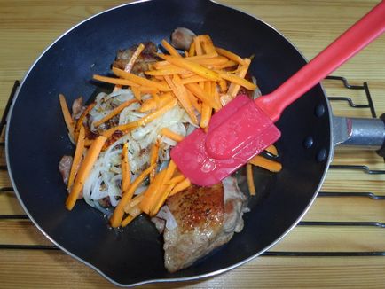 Pilaf kacsa-lépésre recept fotók (recept) Pilaf kacsa-lépésre recept fotók