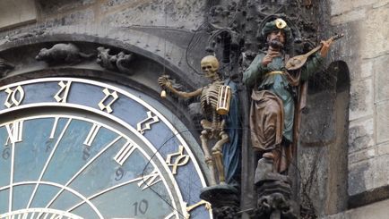 Prága Csillagászati ​​Óra, az Orloj, vagy Prágában Orloj