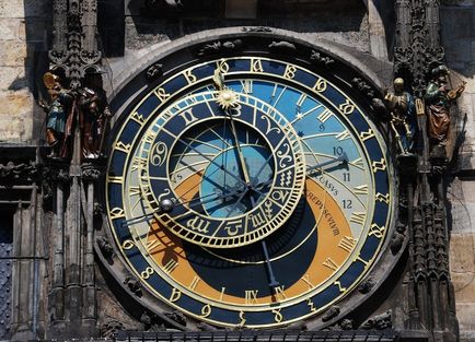 Ceasul astronomic din Praga, ceas astronomic de pe Piața Orașului Vechi, Praga