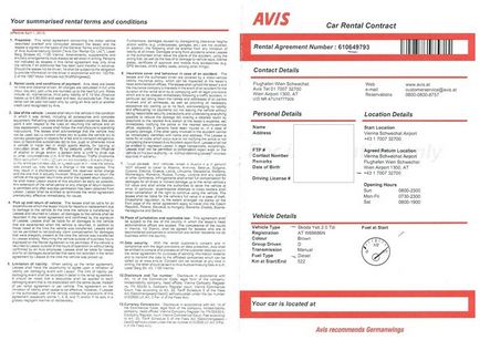 Figyelmeztetem az összes autókölcsönző cégek avis! (Bérlet) Figyelmeztetem az összes autókölcsönző cégek avis!