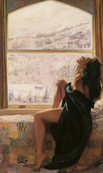 Lovely idegent mester akvarellek Steve Hanks (Steve Hanks)