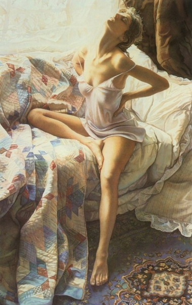 Frumos străini de la maestrul de acuarelă Steve Hanks (Steve Hanks)