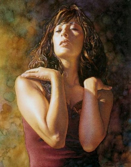 Lovely idegent mester akvarellek Steve Hanks (Steve Hanks)