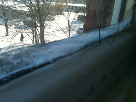 Причини за образуването на лед по прозорците, строителни материали, 