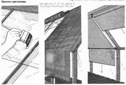 Árnyékolástechnika, automatikus és kézi pritenenie üvegházak (pritenenie sűrűségmérő üvegházak LOUVER képernyők páratartalom) Árnyékolástechnika, automatikus és kézi pritenenie üvegházak