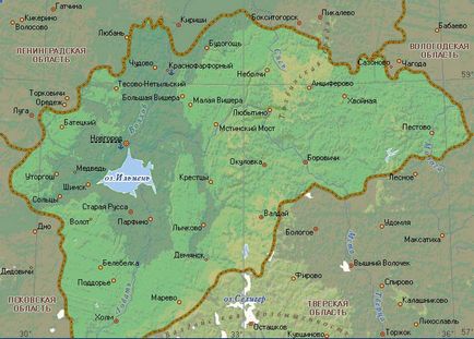 Приильменских низовина - дивовижне місце на планеті - «Берендєєво царство»