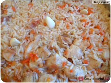 Maggi condimente pe a doua pentru pilaf cu pui