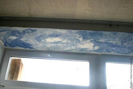 Păsări pe cer - pictura rapidă și simplă a tavanului cu materiale improvizate - târg de maeștri - manual